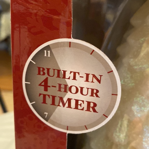 3pc Christmas Tree w/ built in 4 hr. Timer  LED light - Picture 5 of 7